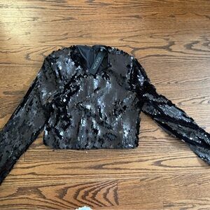 Toccin Anaya Sequin Top